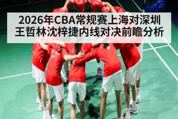2026年CBA常规赛上海对深圳王哲林沈梓捷内线对决前瞻分析